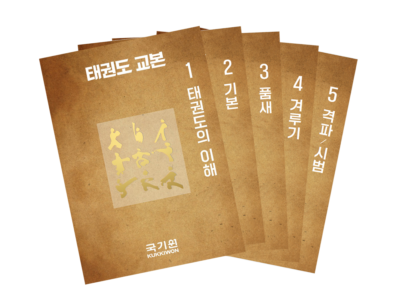 국기원이 개원 50주년을 맞아 16년 만에 ‘태권도 교본’을 발간했다. 사진은 태권도 교본. 