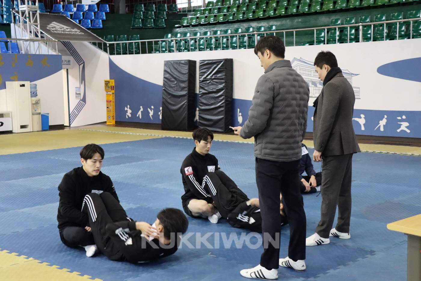 2024년도 상근 시범단 코치 및 단원 실기평가 사진1