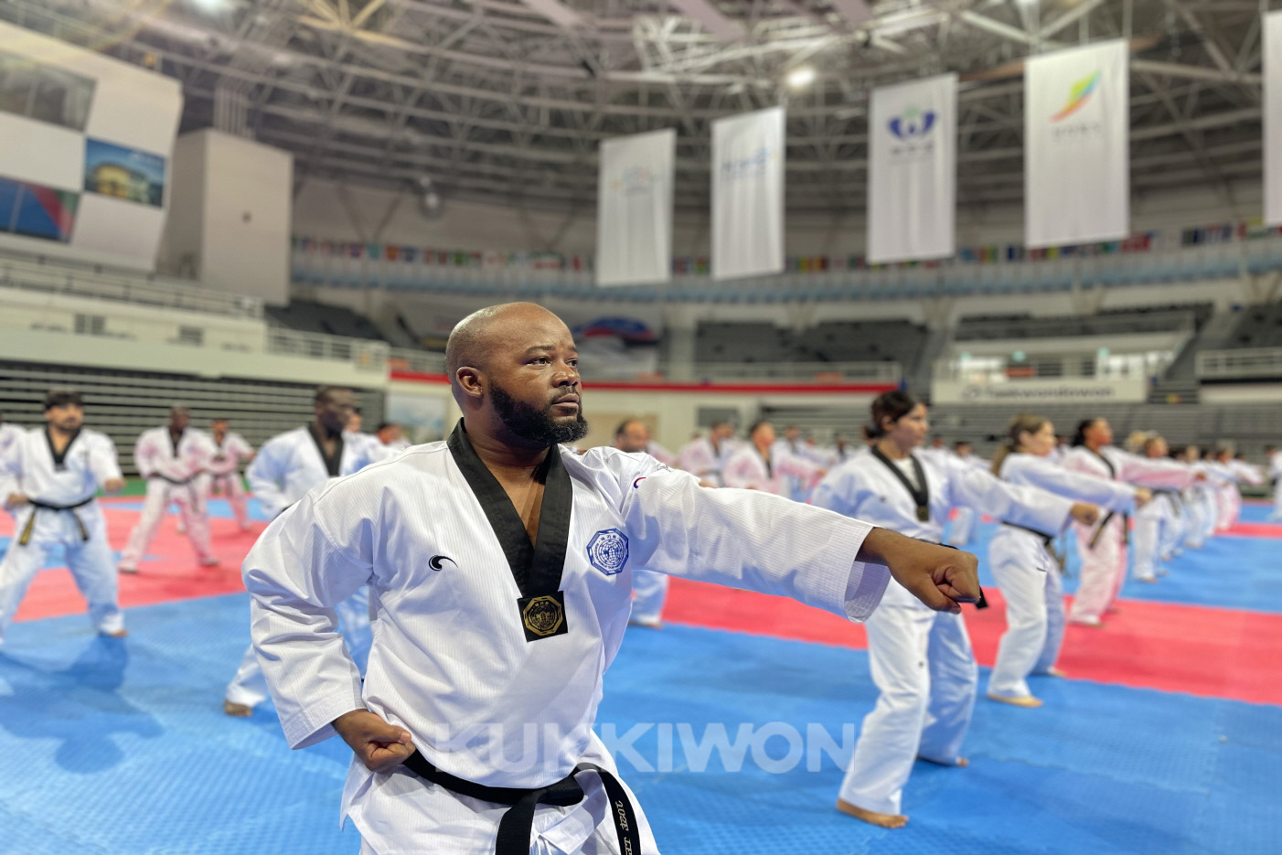 2023 개발도상국 태권도 전문가 교육과정1 - 태권도 전문가 교육과정을 수강중인 외국인들1