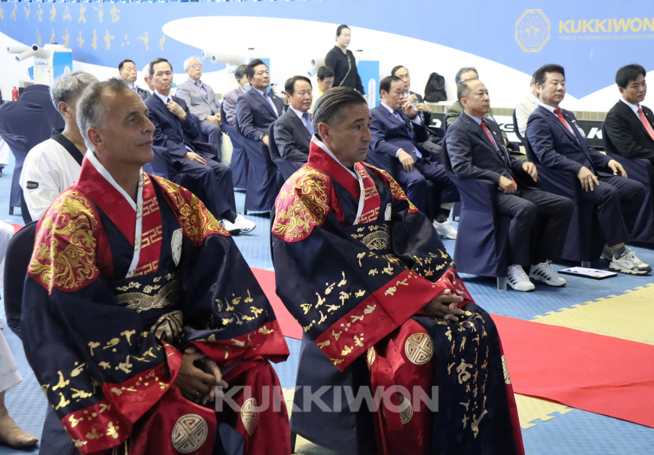 2023년 제2차 9단 수여식2 - 수여를 기다리는 모습