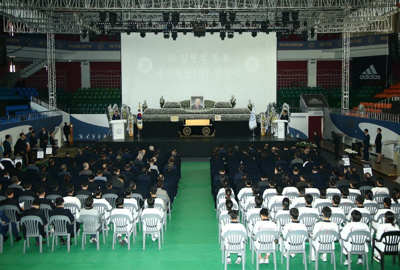 고(故) 강원식 태권도 원로(전 국기원장) 영결식 -1 사진2
